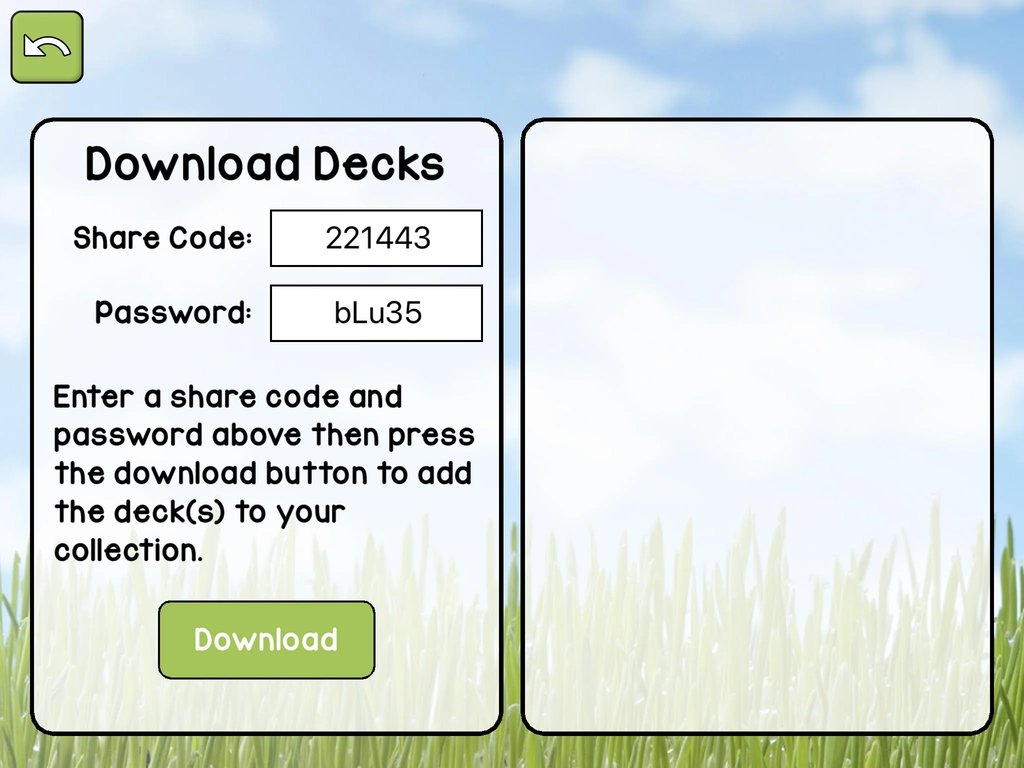 Importing deck